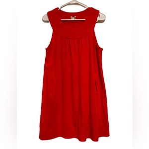 Y2K Forever 21 orange shift dress with pockets